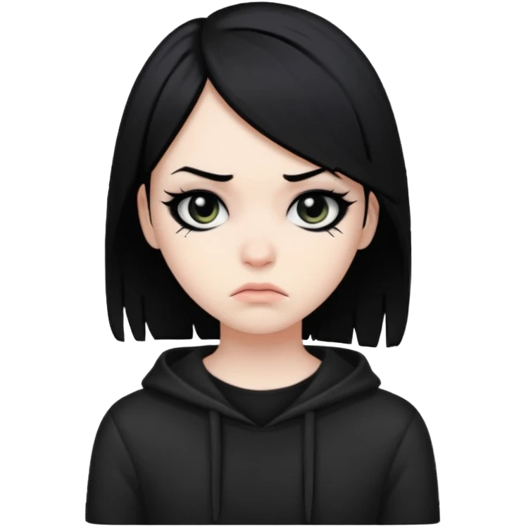 Annoyed emo emoji