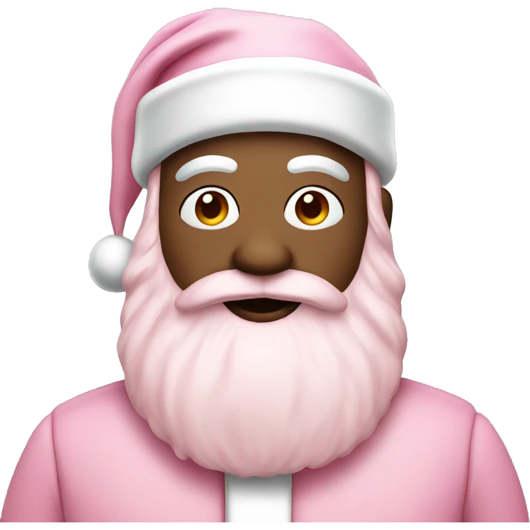 Light pink Santa  emoji