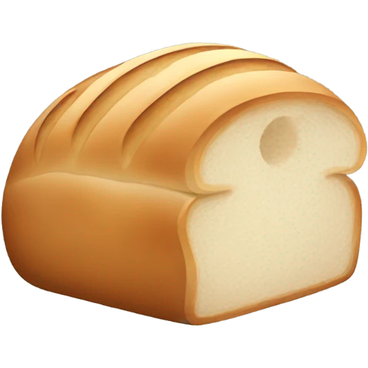 Fresh sourdough bread loaf emoji