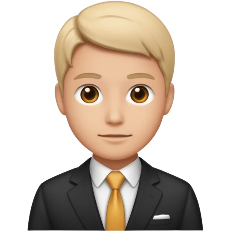 Business suit emoji