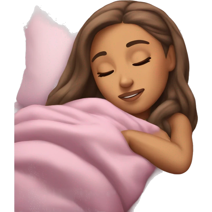 Ariana Grande sleeping emoji