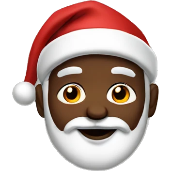 Black Santa  emoji