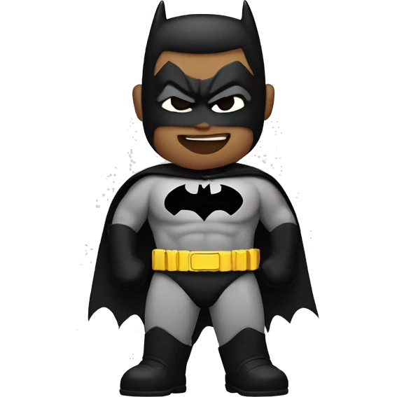 batman with abs emoji