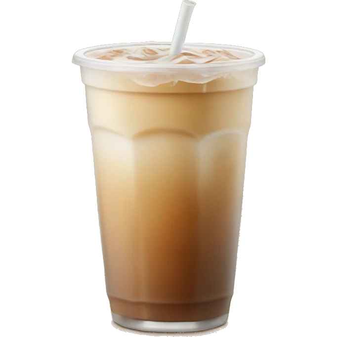 iced chai tea latte emoji