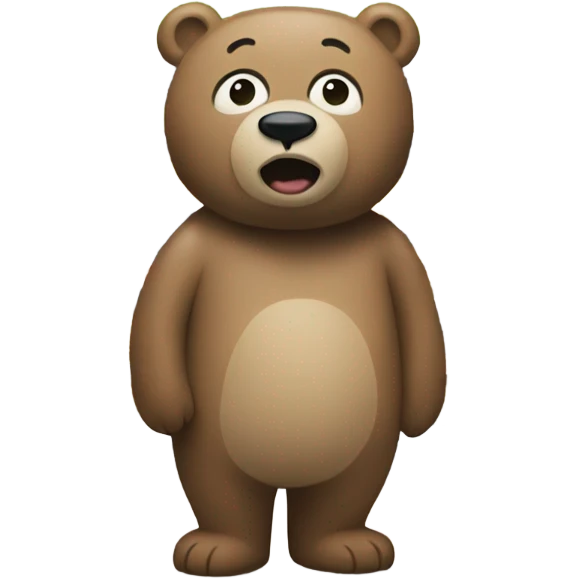 Bear on supermarket  emoji