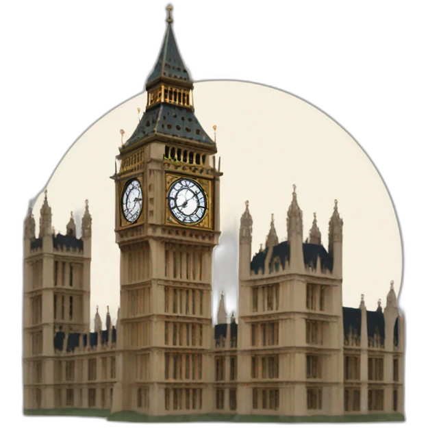 Big ben emoji
