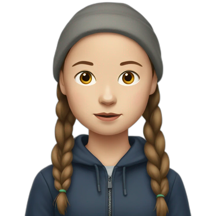 Greta Thunberg emoji