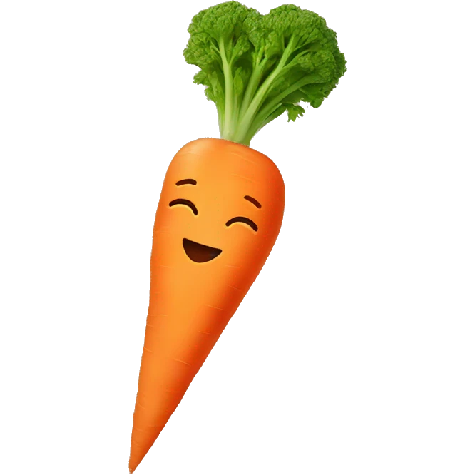 carrot heart emoji