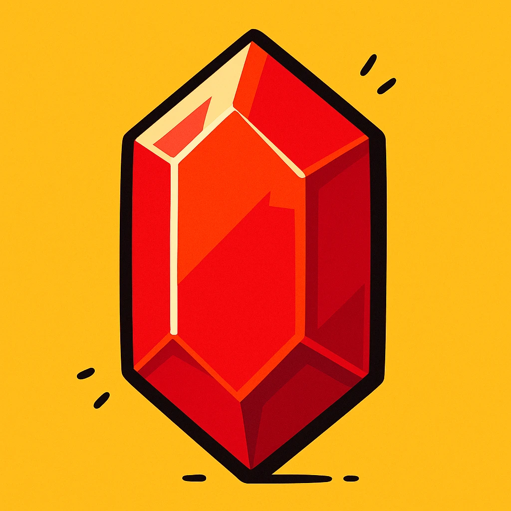 rupee ruby emoji