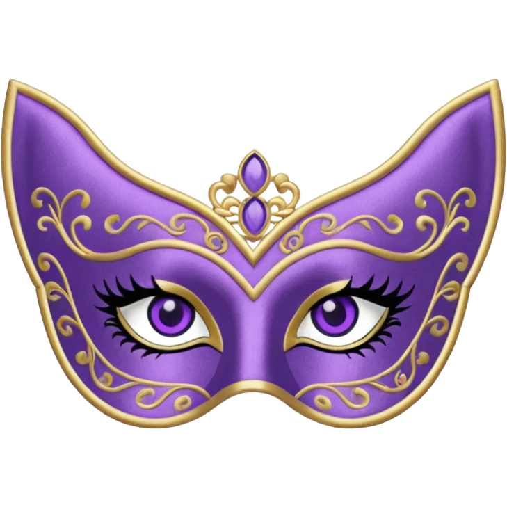 bridgerton eye mask emoji