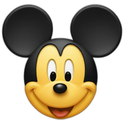 Mickey mouse mangé du poulet emoji