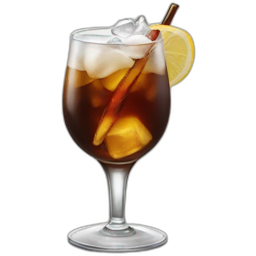 fernet con coca con hielo emoji