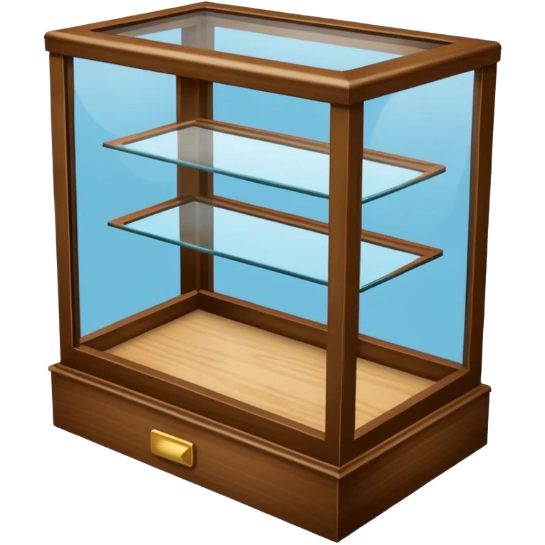 jewelry display case at Walmart emoji