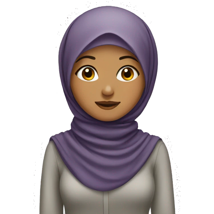 hijab girl emoji