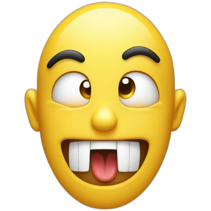 smiley astonished with eyes and mouth wide open in disbelief emoji