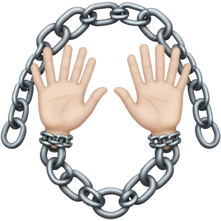 generate hands in chains emoji