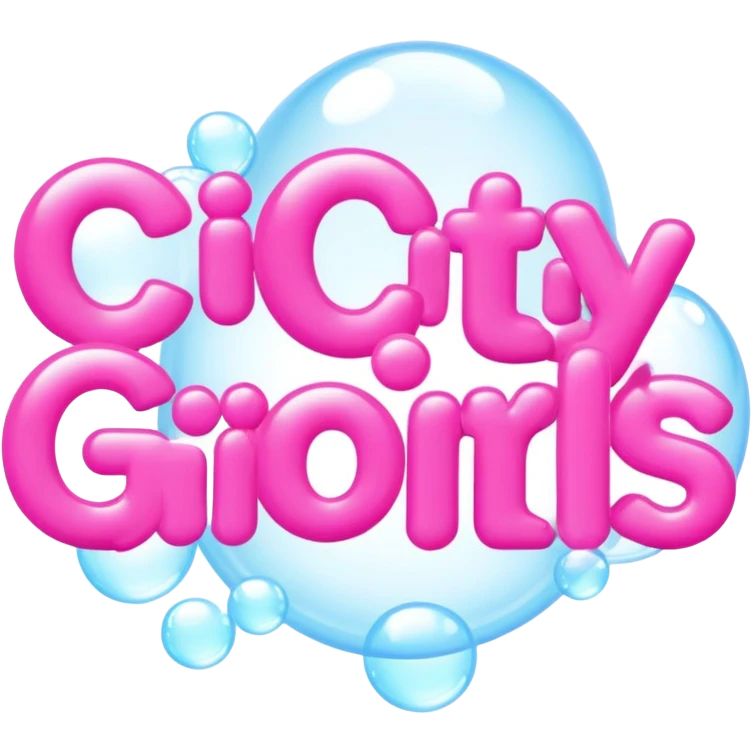 Words “City Girls Summer” in big pink font emoji
