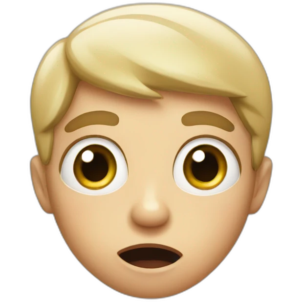 big eyes surprised emoji