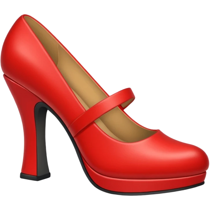red shoe emoji