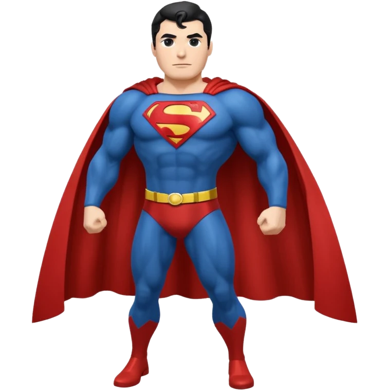Superman full body emoji emoji
