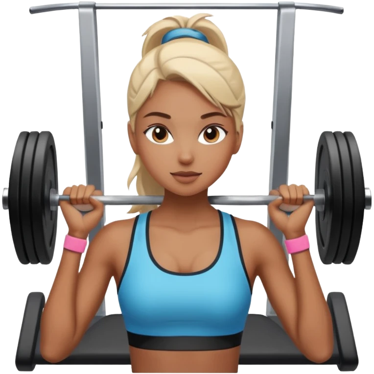 sport girl gym emoji