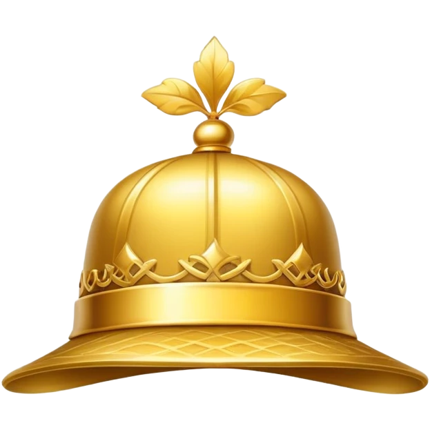 golden hat emoji