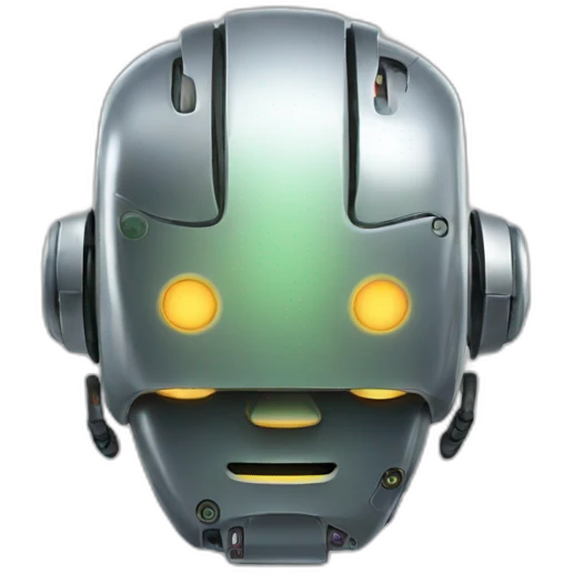 Robot led emoji