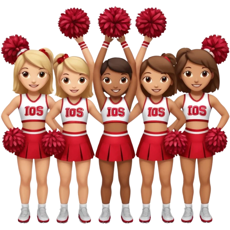 Cheer squad emoji