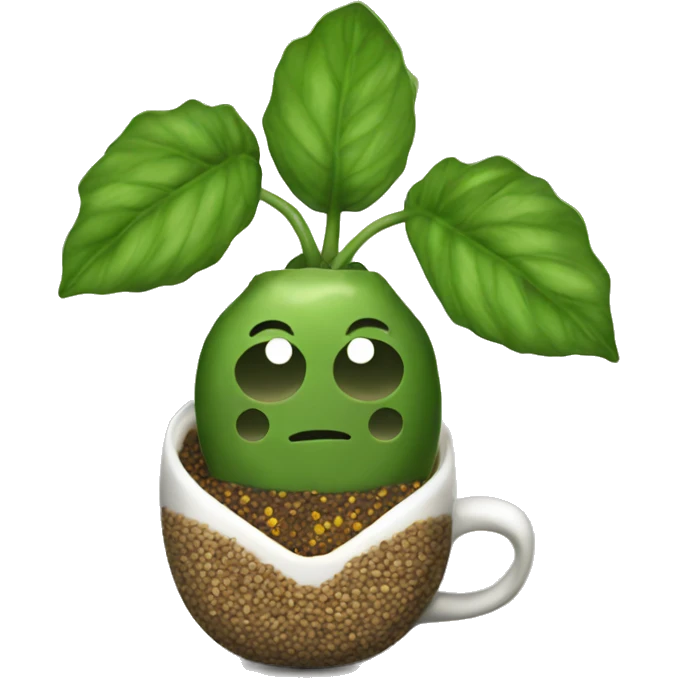 Chia tea emoji