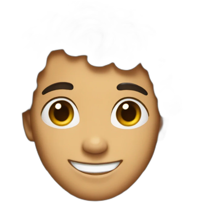 Prince with a mischievous smile emoji