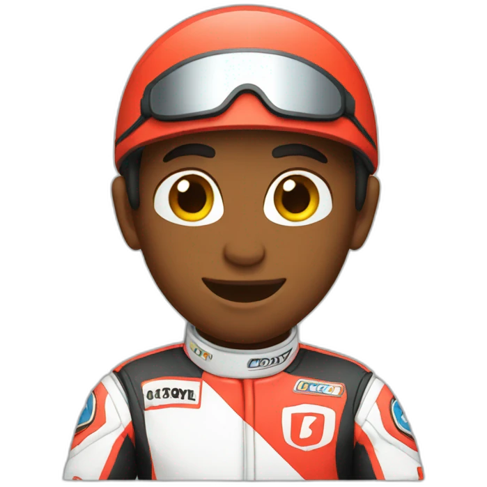 Karting emoji