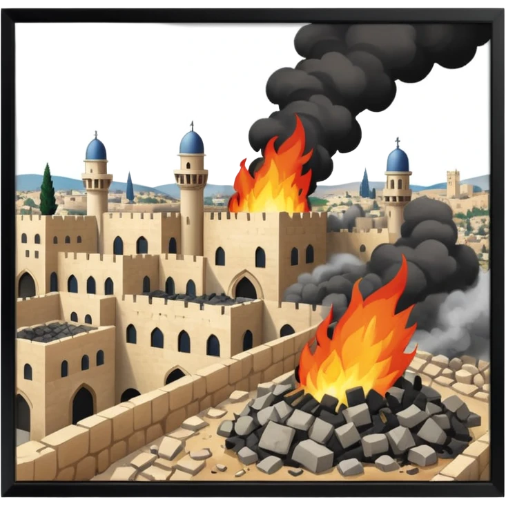 Jerusalem war  emoji