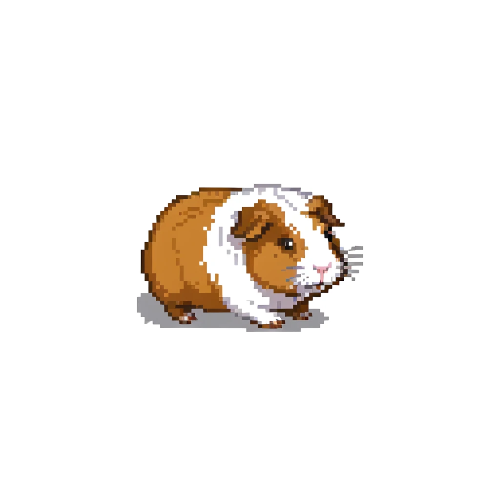 guinea pig running in grass emoji