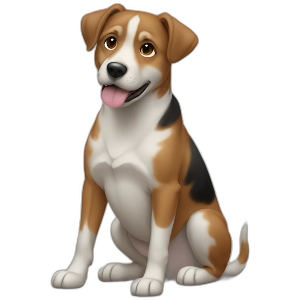 たくさんの柴犬の子犬に踏まれる人 emoji