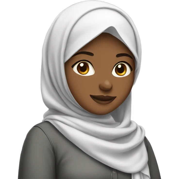 Hijab girl emoji