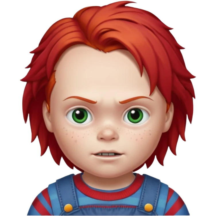 Kid that looks like chucky doll  emoji