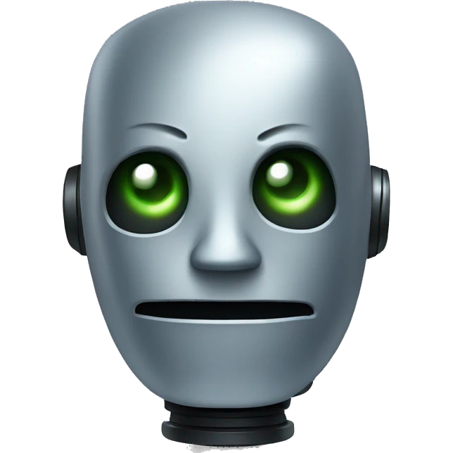 Hi, Robot speaking emoji