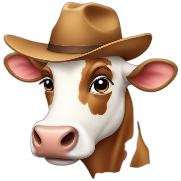 Sexy cow emoji
