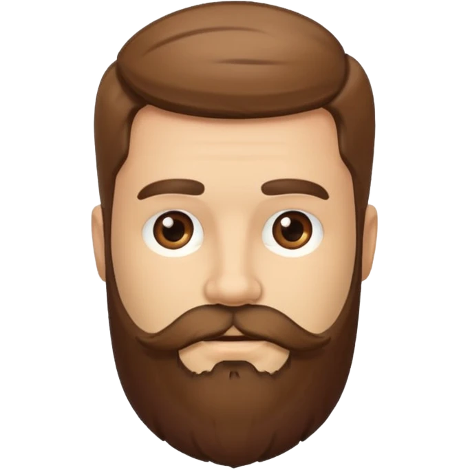 Сгенерируй мне бороду  emoji