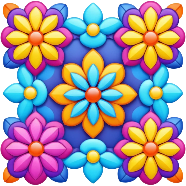 create more color designs using the 1st image emoji