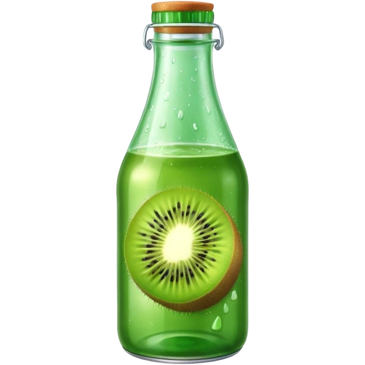 Kiwi bottle emoji