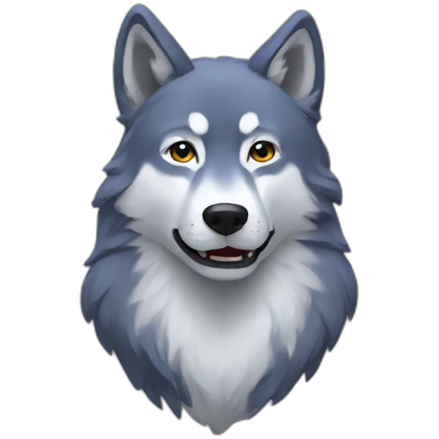 Loona wolf emoji