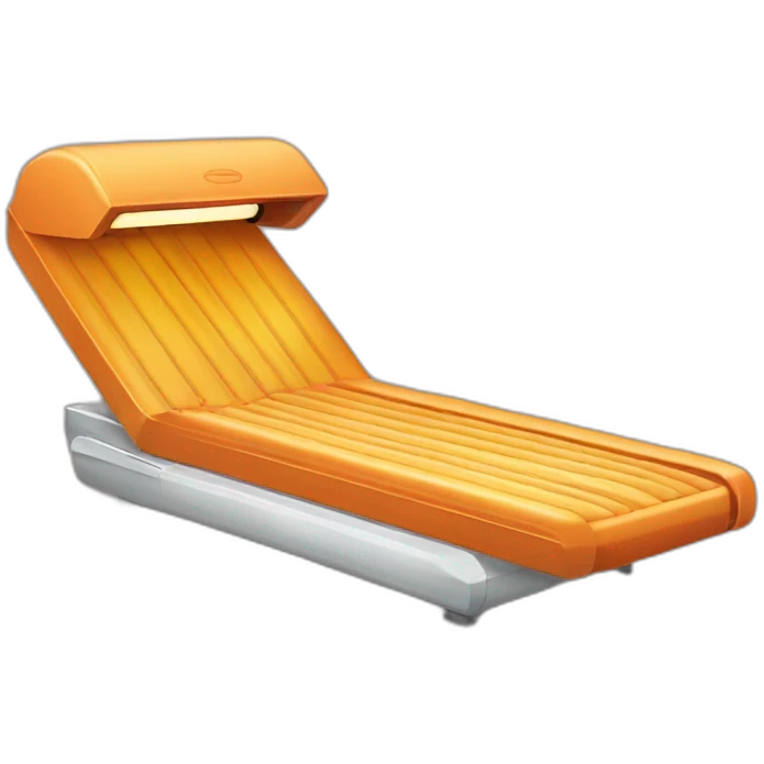 Tanning bed emoji