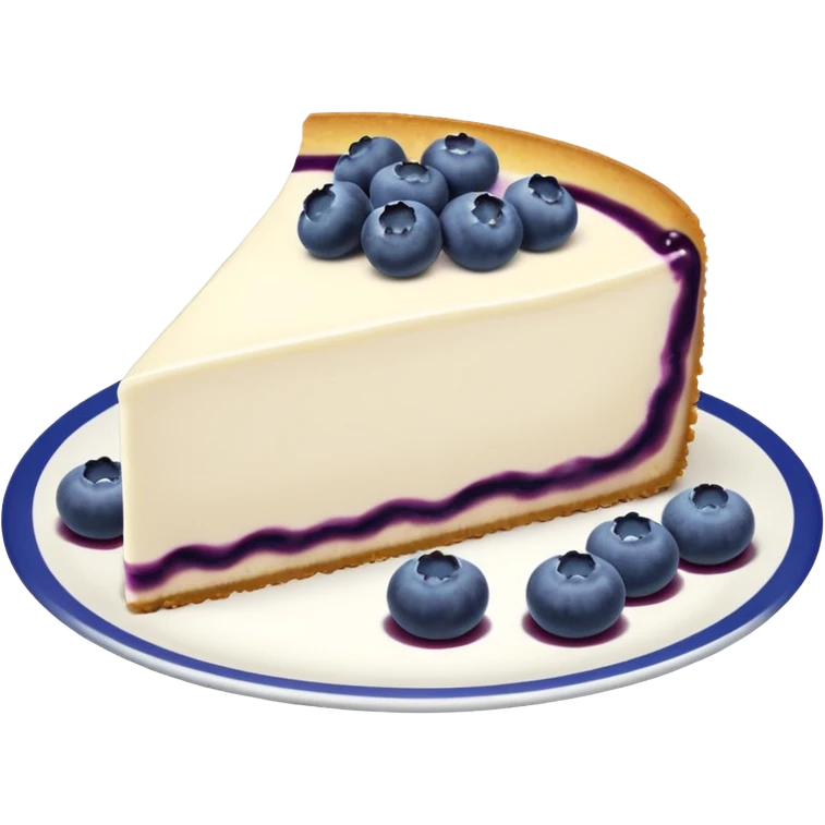 blueberry cheesecake  emoji