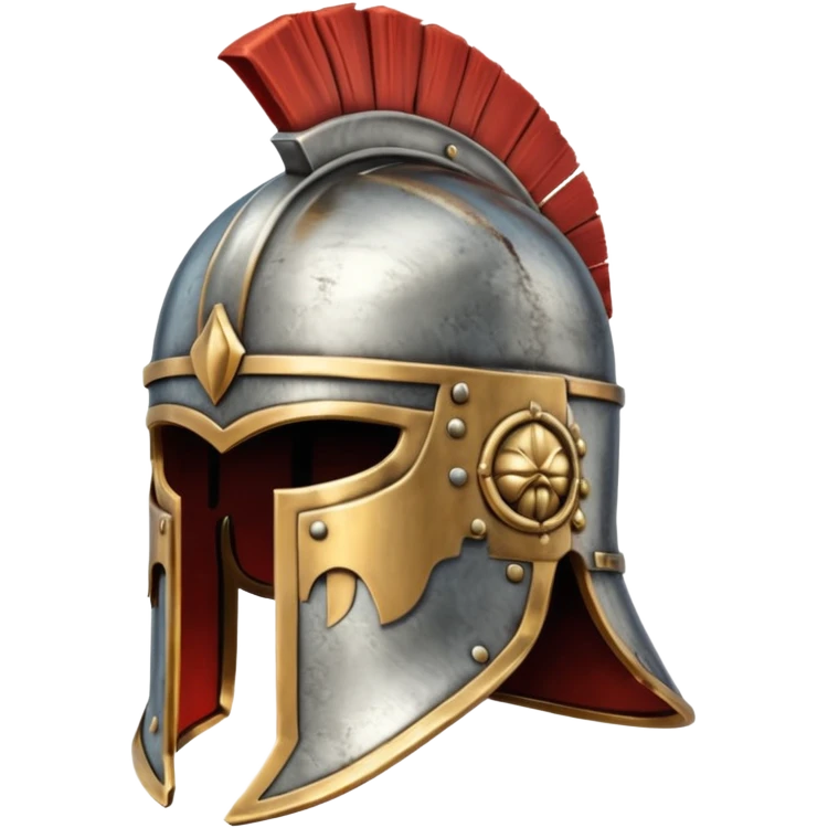 Roman Gladiator helmet emoji