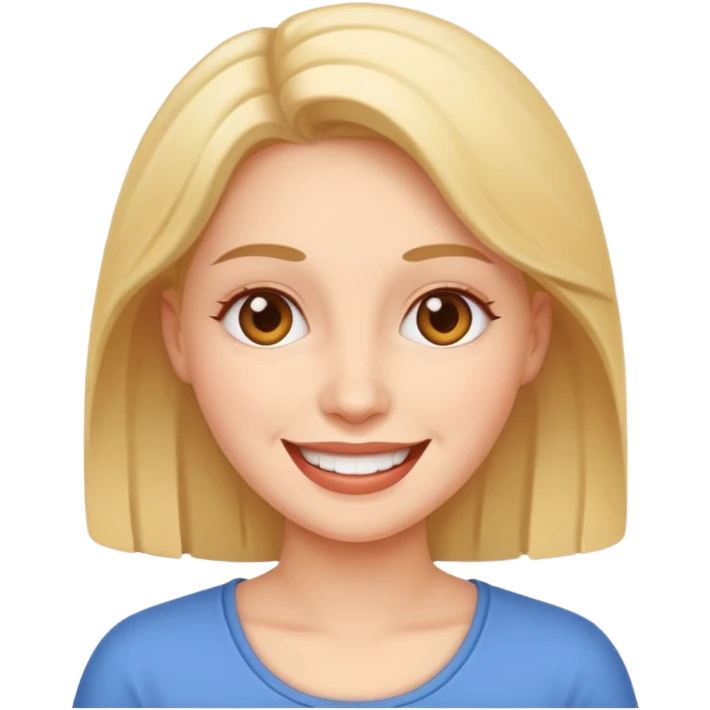 Happy woman emoji