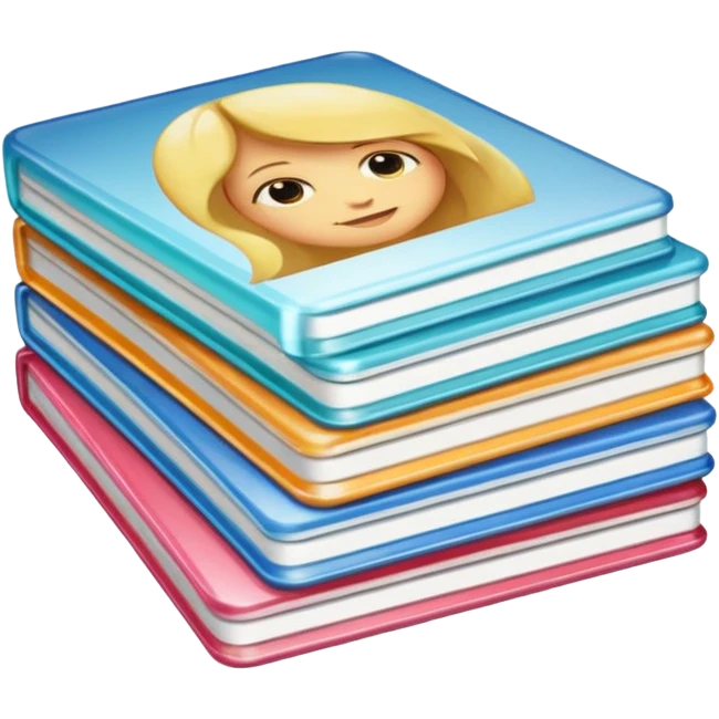 Stack of photos emoji