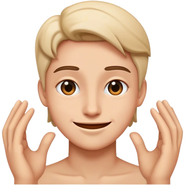 Satisfaction face emoji