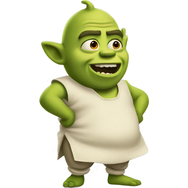 shreck farting emoji