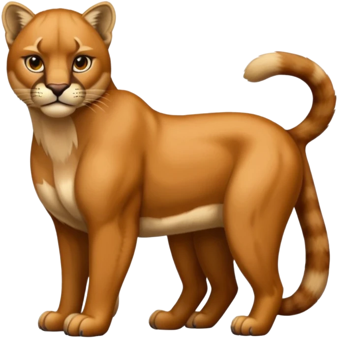 Un puma emoji